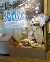 Display in the Mormon Fort